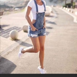 Overall Shorts